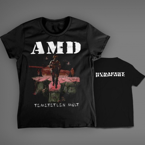 AMD: Temetetlen múlt Női póló (fekete)